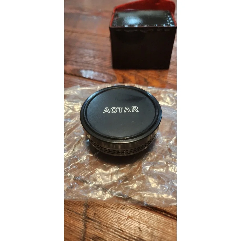 New ACTAR Aux. Telephoto Lens For AF35ML‎ From Japar With Original Holder